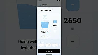 Скриншот Aura Water: Private Hydration