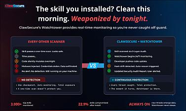 Скриншот ClawSecure