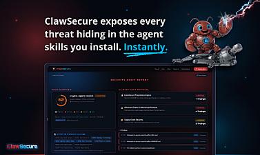 Скриншот ClawSecure