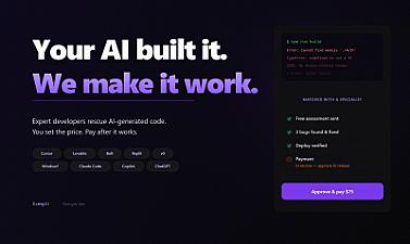 Скриншот FixMyAI