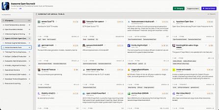 Скриншот Awesome Open Source AI