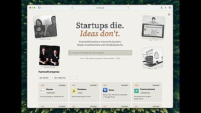 Скриншот Startups.RIP