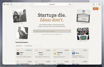 Скриншот Startups.RIP