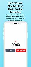 Скриншот VoiceMemo - AI Voice Recorder