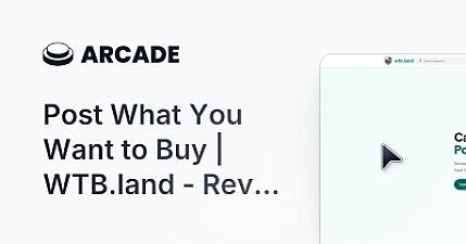 Скриншот WTB.land
