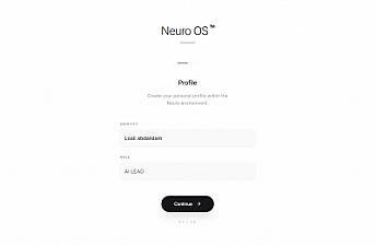 Скриншот Neuro OS