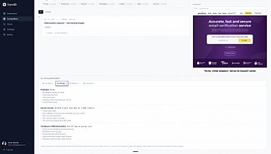 Скриншот SignalCI