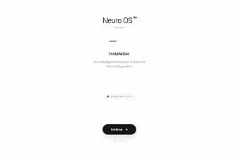 Скриншот Neuro OS