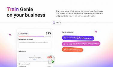 Скриншот Genie by Databox