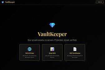 Скриншот VaultKeeper