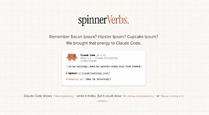 Скриншот Spinner Verbs
