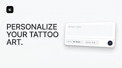 Скриншот TattooStyleAI