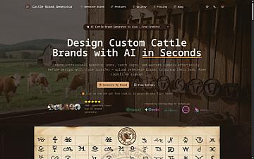 Скриншот CattleBrandAI