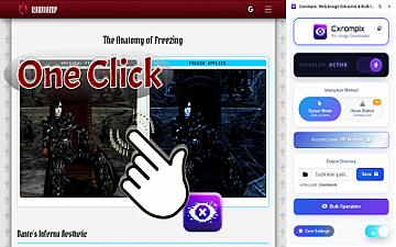 Скриншот Cxrompix: Bulk Picture Downloader