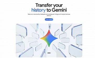 Скриншот Google Gemini Memory Import