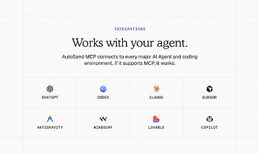 Скриншот AutoSend MCP