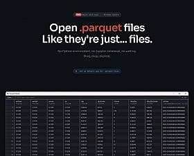 Скриншот Fast Parquet Viewer