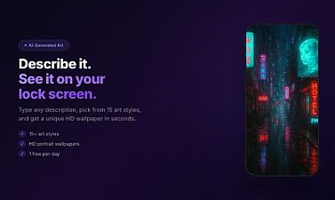 Скриншот WallCraft AI
