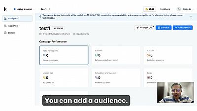 Скриншот Kipps.AI Campaign