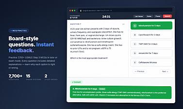 Скриншот Step3Sim - smart training for USMLE