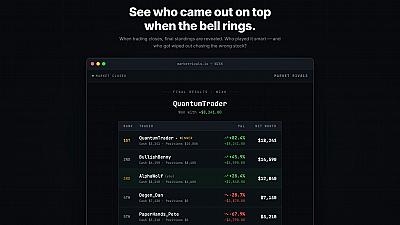 Скриншот Market Rivals
