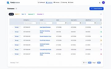 Скриншот PurelyInvoices.com