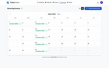 Скриншот PurelyInvoices.com