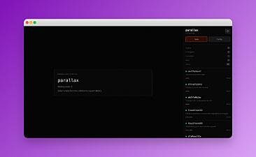 Скриншот Parallax