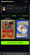 Скриншот Card Radar — Pokémon Card AI GRADING