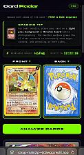 Скриншот Card Radar — Pokémon Card AI GRADING