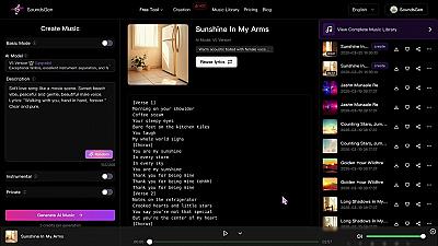 Скриншот SoundsGen - AI Music Generator