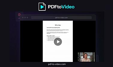 Скриншот PDFtoVideo