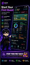 Скриншот Hunter Vault: RPG Finance Tracker App