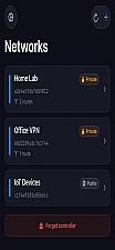 Скриншот Manage ZeroTier Networks