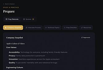 Скриншот InterviewAce