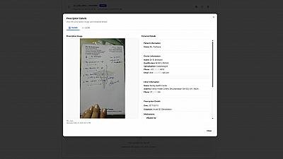 Скриншот PrescriptoAI