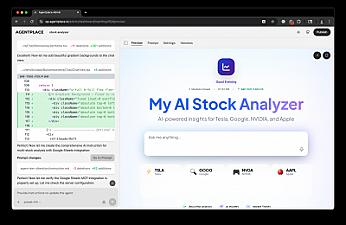 Скриншот Agentplace AI Agents