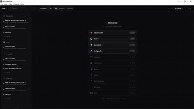 Скриншот AI Skills Manager