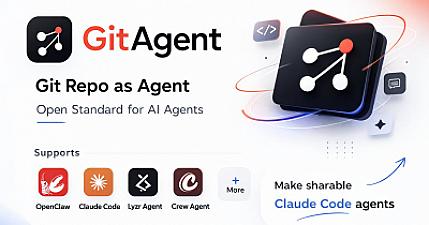 Скриншот GitAgent by Lyzr