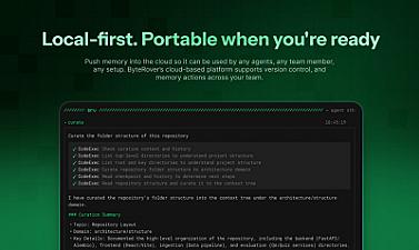 Скриншот ByteRover Memory System for OpenClaw