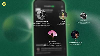 Скриншот Spotify SongDNA