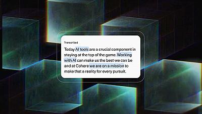 Скриншот Cohere Transcribe