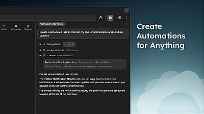 Скриншот Aera Browser