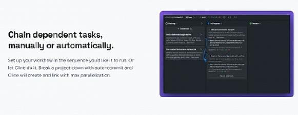 Скриншот Cline Kanban