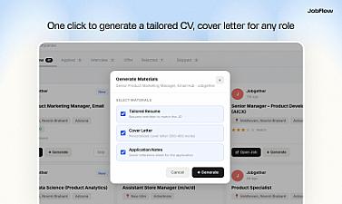 Скриншот JobFlow