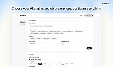 Скриншот JobFlow