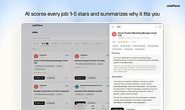 Скриншот JobFlow
