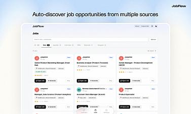 Скриншот JobFlow