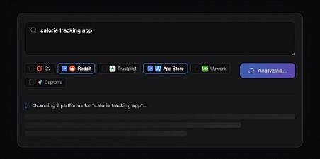 Скриншот MarketGapAI