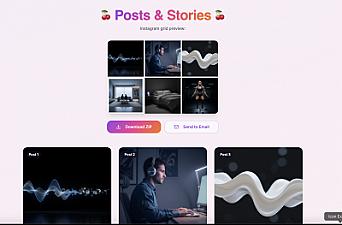 Скриншот Postly-ai